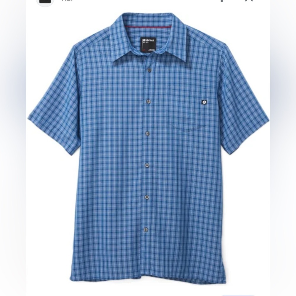 MARMOT for Life short sleeve button down shirt